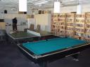 The game room for pool or ping-pong